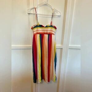 Listicle Striped Dress Small